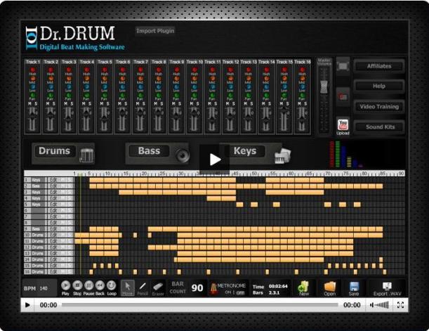 Dr. Drum Beat Making Software