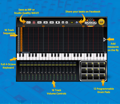 Sonic Producer Beat Making Software